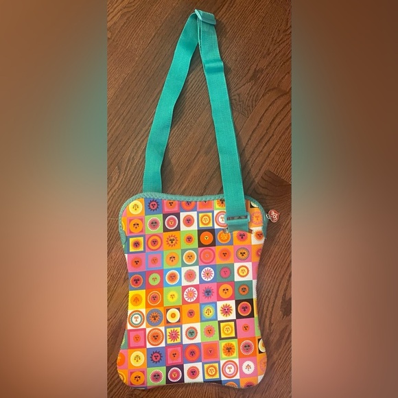 Built NY + Alexander Girard Laptop Sling/Crossbody 12-13” La Fonda Pattern - Picture 4 of 8